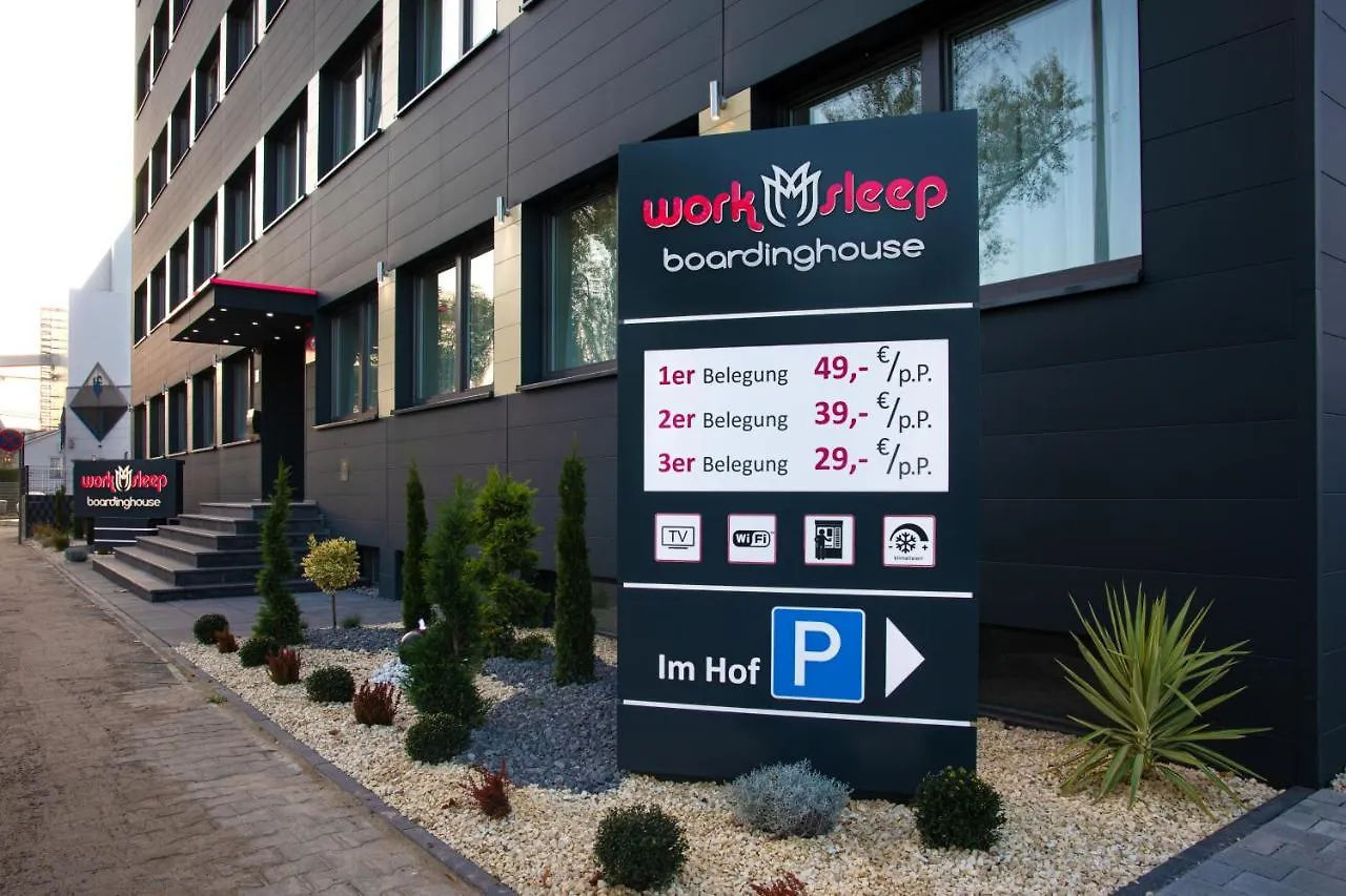 Work & Sleep Boardinghouse Mannheim Hostel 0*,  Germany